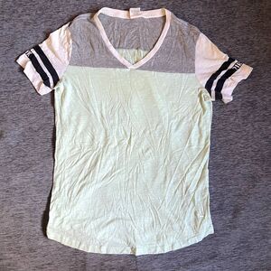 PINK Victoria's Secret Thin Varsity Shirt